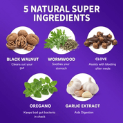 Wormwood, Black Walnut and Clove - Para Cleanse